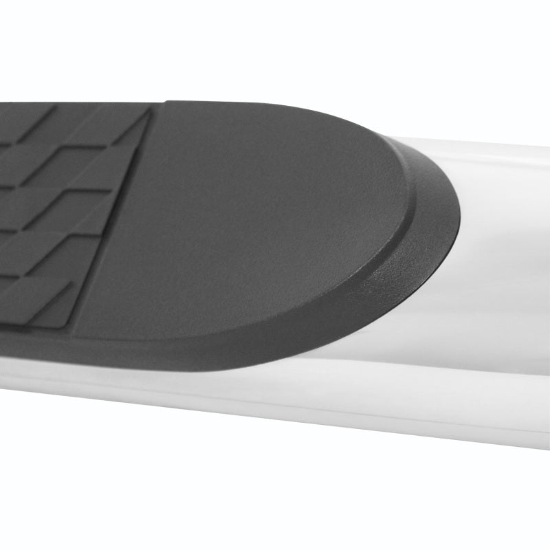 Westin 2014+ Chevy Silverado 1500 Dbl Cab (Body Mount) Platinum 4 Oval Nerf Step Bars - SS