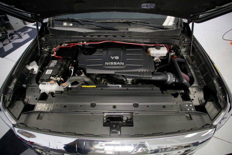 K&N Nissan Titan V8-5.6L F/I Aircharger Performance Intake