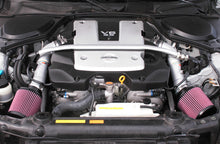 Load image into Gallery viewer, K&amp;N 350z Dual Silver Typhoon Short Ram Intake