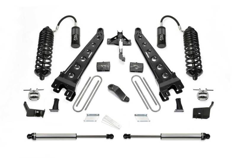 Fabtech 18+ Ford F450/F550 4WD Diesel 6in Rad Arm Sys w/4.0 & 2.25Dl