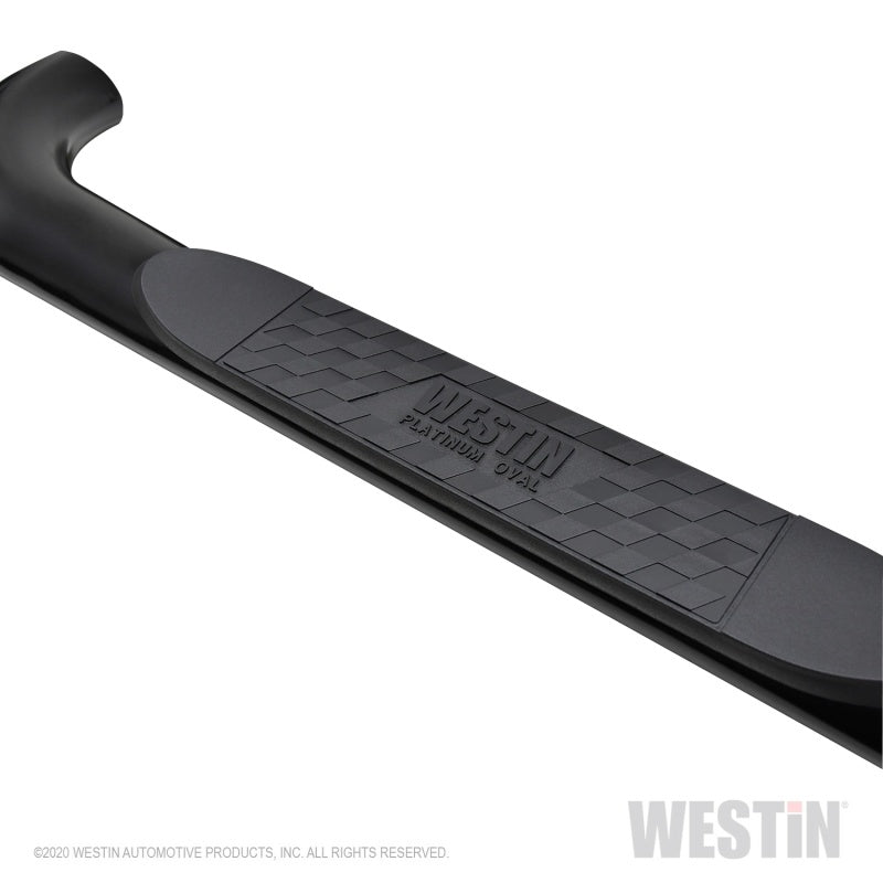 Westin Jeep Gladiator Platinum 4 Oval Nerf Step Bars - Black