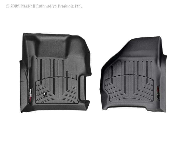 WeatherTech Ford F250/F350/F450/F550 Super Duty Regular Cab Front FloorLiner - Black