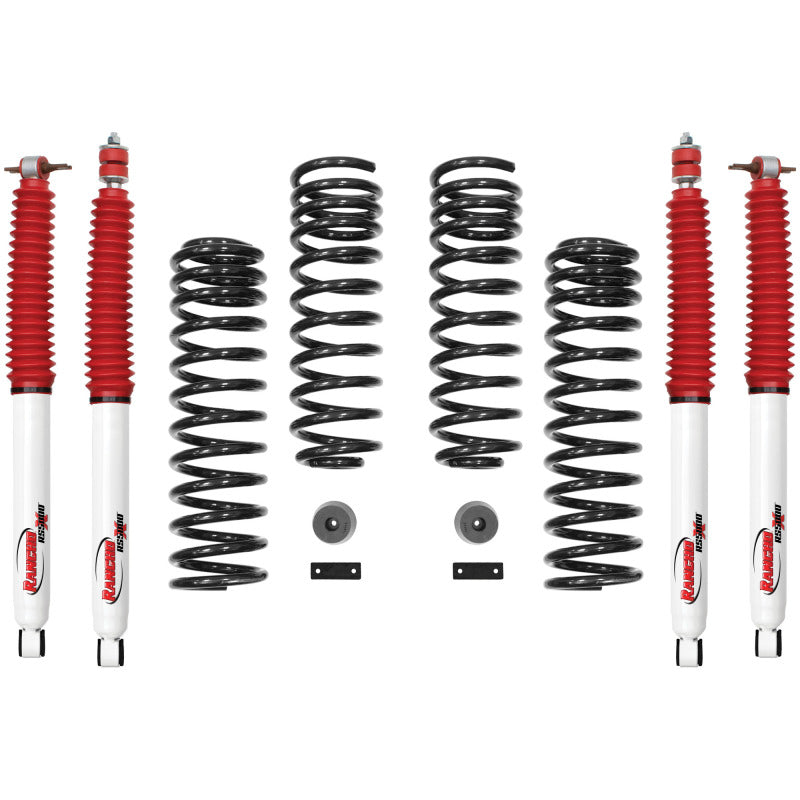 Rancho Jeep Wrangler Front and Rear Suspension System - Master Part Number / One Box