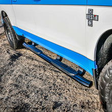 Load image into Gallery viewer, Westin Chevrolet Silverado/Sierra 1500 Crew Cab Non LD PRO TRAXX 5 Oval Nerf Step Bars - Black