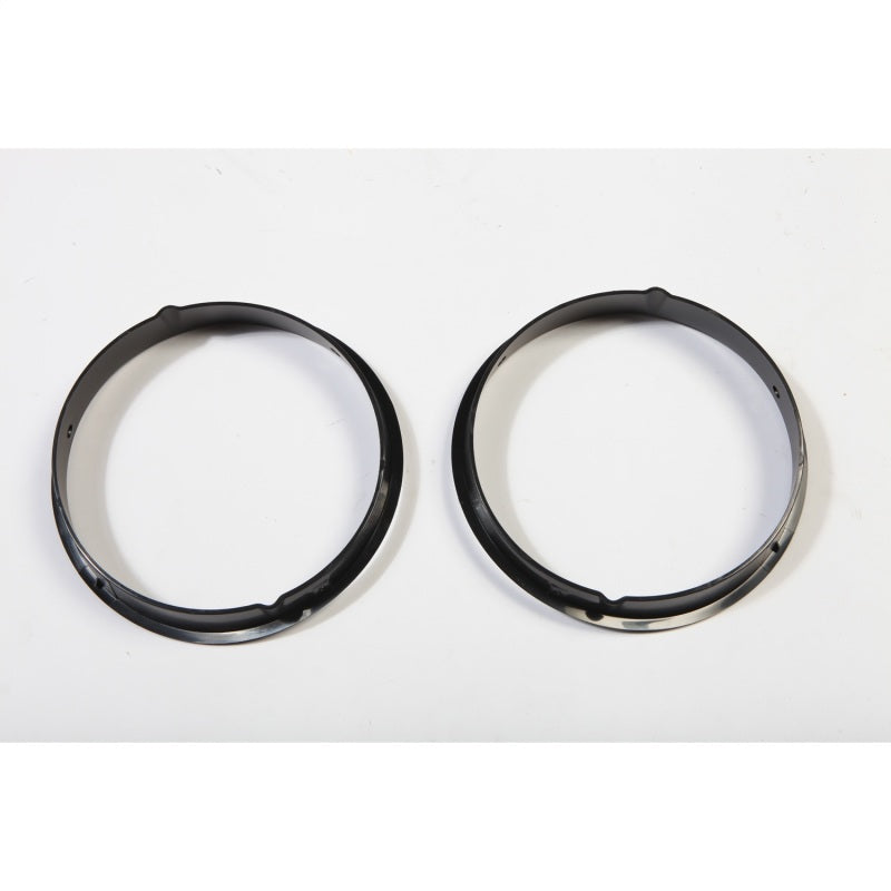 Rugged Ridge Headlight Bezels Black Jeep Wrangler