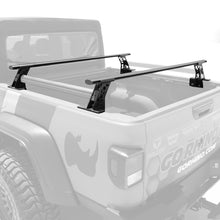 Load image into Gallery viewer, Go Rhino Jeep Gladiator JT/Toyota Tacoma/Nissan Frontier XRS Cross Bars Kit - Tex. Blk