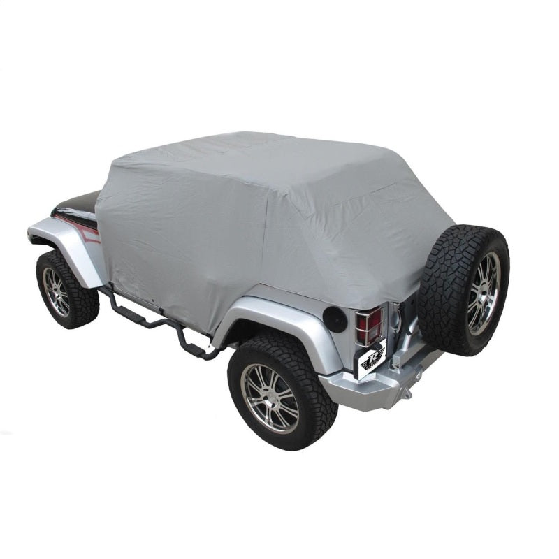 Rampage Jeep Wrangler(JK) Unlimited Cab Cover With Door Flaps - Grey