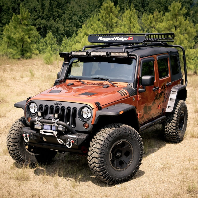 Rugged Ridge Hurricane Flat Fender Flare Kit Jeep Wrangler