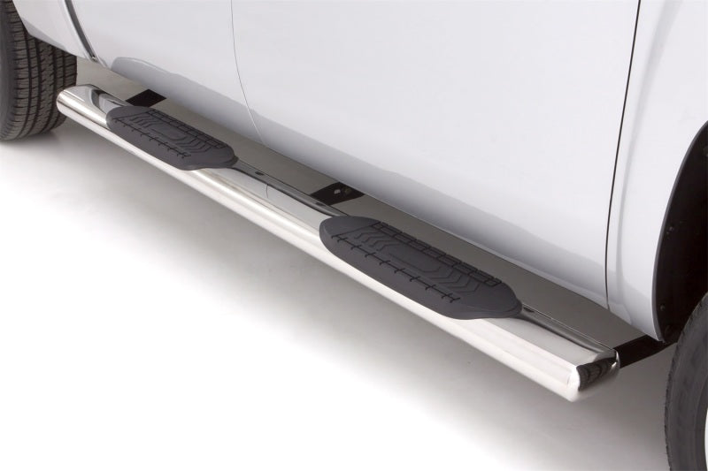 Lund Dodge Ram 2500 Crew Cab 6in. Oval Straight SS Nerf Bars - Polished