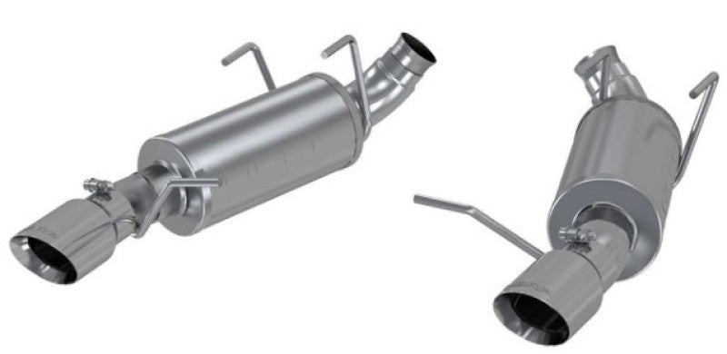MBRP Ford Mustang V6 3in. Dual Muffler Axle Back Split Rear Exhaust System AL