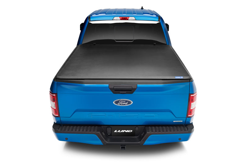 Lund Ford Ranger (6ft Bed) Genesis Tri-Fold Tonneau Cover - Black