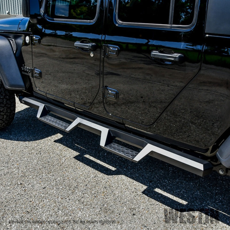 Westin Jeep Gladiator HDX Drop Nerf Step Bars - Textured Black