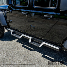 Load image into Gallery viewer, Westin Jeep Gladiator HDX Drop Nerf Step Bars - Textured Black