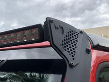 Load image into Gallery viewer, Go Rhino Jeep Wrangler JL/JLU/Gladiator JT XE Windshield Light Bar Mount - 50in Single Row