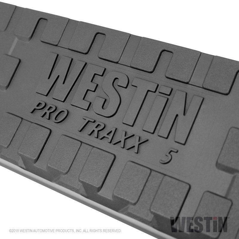 Westin Chevrolet Silverado/Sierra 1500 Crew Cab Non LD PRO TRAXX 5 Oval Nerf Step Bars - SS