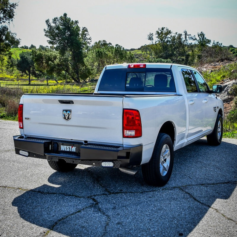Westin 09+ Ram 1500 HDX Bandit Rear Bumper - Black