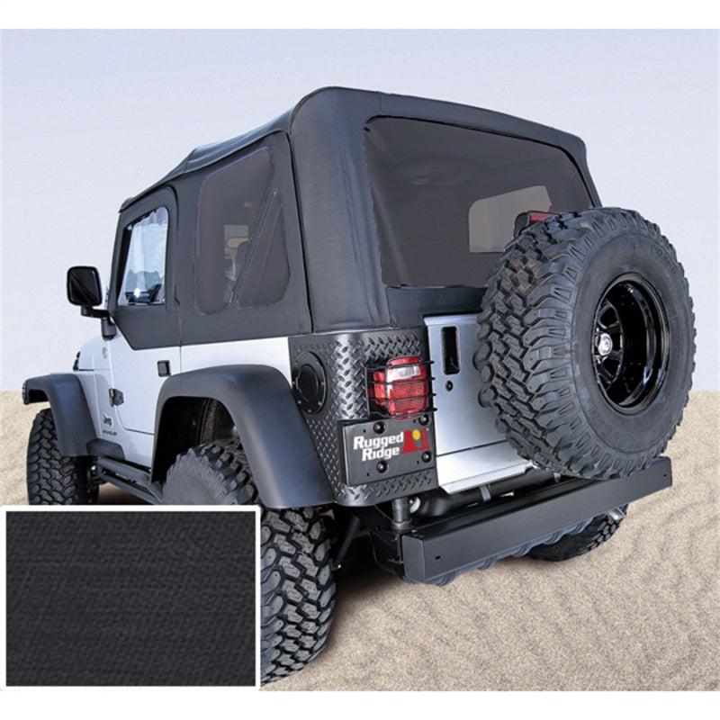 Rugged Ridge S-Top No Door Skins Black Tinted Windows Wrangler