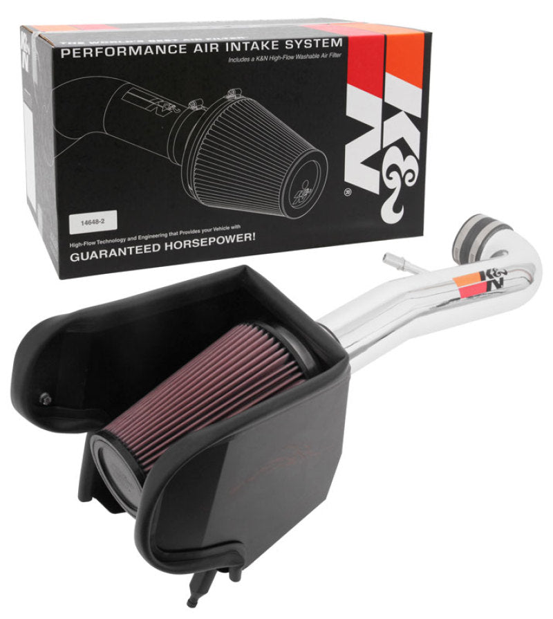 K&N Jeep Wrangler JL V6-3.6L High Flow Performance Kit