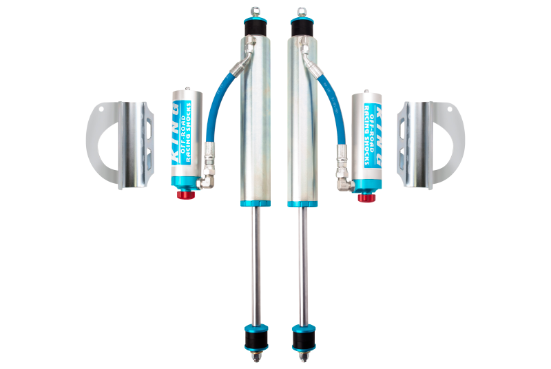 King Shocks Toyota Land Cruiser 80 Front 2.5 Dia Remote Res Shock for 0-2in Lift w/Adj (Pair)
