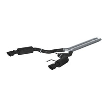 Load image into Gallery viewer, MBRP Ford Mustang GT 5.0 Convertible Black 3in Cat Back Dual Split Rear Exit (Street Version)