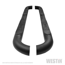 Load image into Gallery viewer, Westin 18+ Jeep Wrangler JLU 4dr. E-Series 3 Nerf Step Bars - Tex. Blk