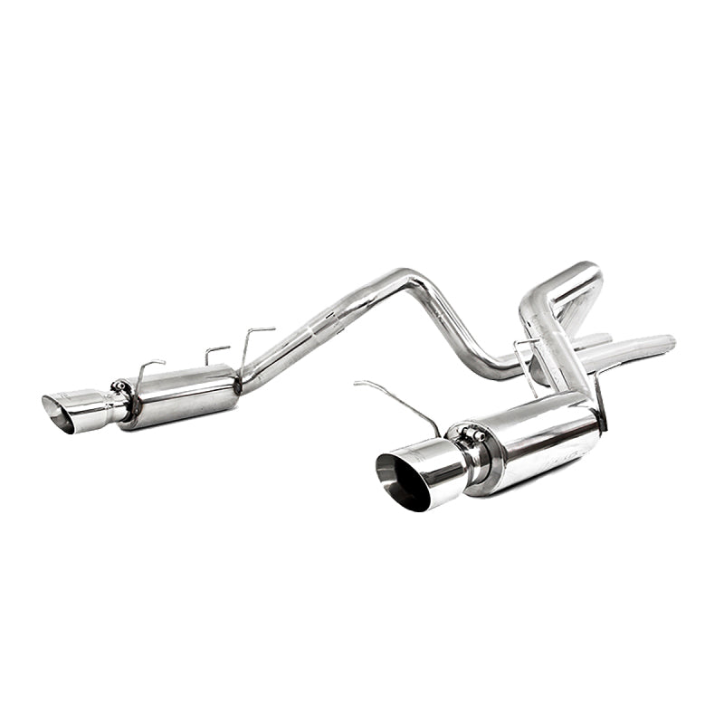 MBRP Ford Shelby GT 500 T304 3in Cat Back Dual Split Rear Race Version 4.5in Tips
