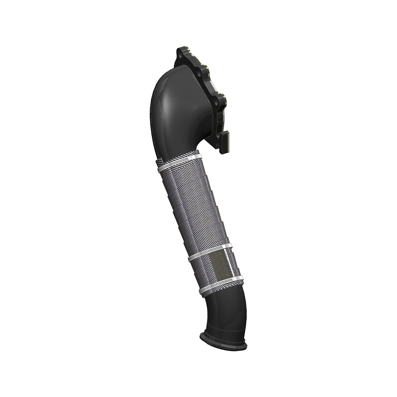 MBRP Chev/GMC 6.6L Duramax 3in Black Turbo Down Pipe