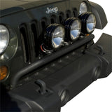 Rugged Ridge Jeep Wrangler JK Textured Black Bumper Mounted Light Bar