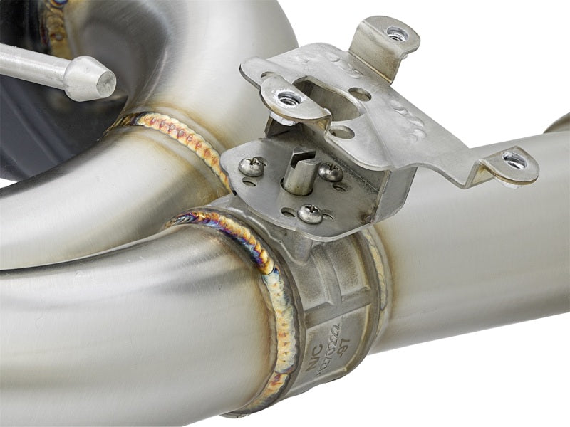 aFe MACHForce XP Exhausts Cat-Back SS 2016+ BMW 340i/iX 440i/iX (F3X) L6-3.0L (B58) w/Black Tips