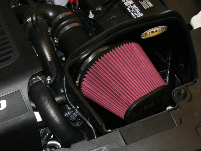 Airaid 10-19 Ford Taurus SHO/Flex 3.5L Turbo MXP Intake System w/ Tube (Dry / Red Media)