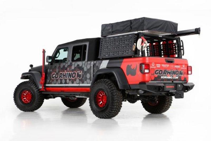 Go Rhino Jeep Gladiator XRS Overland Xtreme Rack - Black