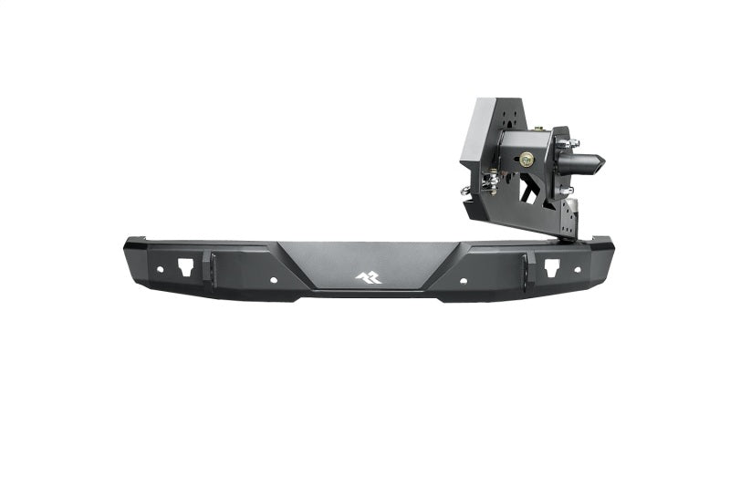Rugged Ridge Jeep Wrangler (JL) Rubicon/Spt 2dr HD Rear Bumper w/Swing Out Tire Carrier - Blk