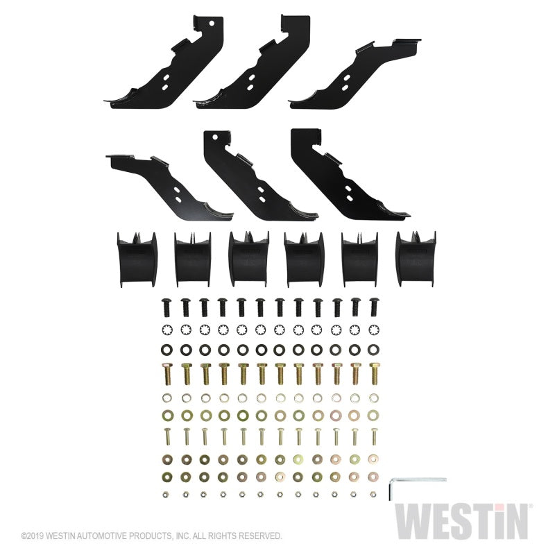 Westin 19+ Ford Ranger SuperCab PRO TRAXX 4 Oval Nerf Step Bars - SS