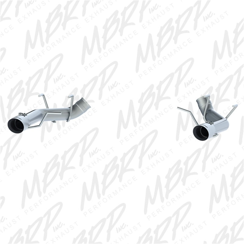 MBRP Ford Mustang GT 3in Dual Axle Back Muffler Delete - T304