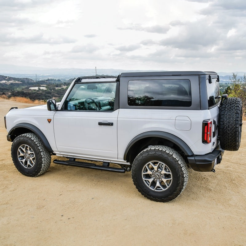 Westin Ford Bronco (2-Door) PRO TRAXX 4 Oval Nerf Step Bars - Textured Black