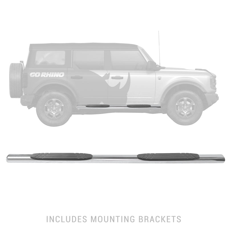 Go Rhino Jeep Wrangler JLU 1000 Series Side Steps - SS