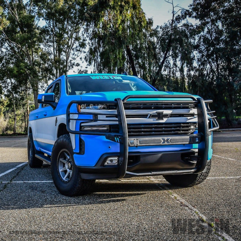 Westin 19+ Chevy 1500 Sportsman X Grille Guard - Textured Black (Excl. 2019 Silverado LD)