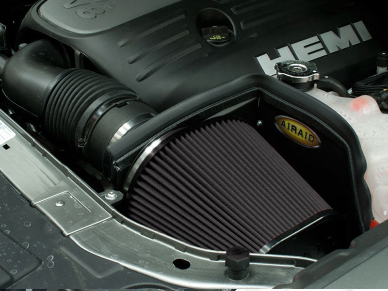 Airaid 11+ Dodge Charger/Challenger 3.6/5.7/6.4L CAD Intake System w/o Tube (Dry / Black Media)