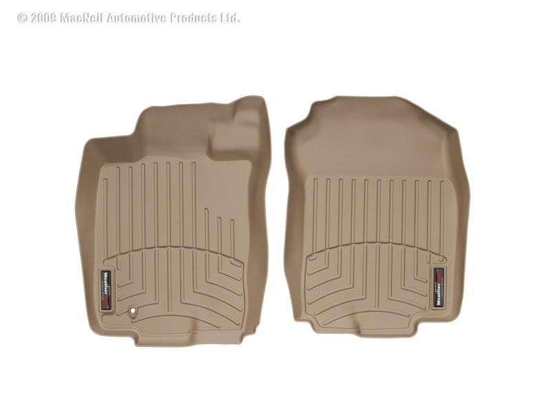 WeatherTech Ford Fusion Front FloorLiner - Tan