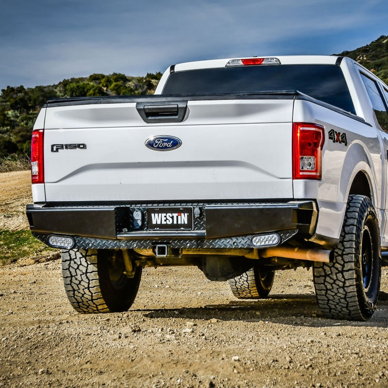 Westin 15+ Ford F-150 HDX Bandit Rear Bumper - Black