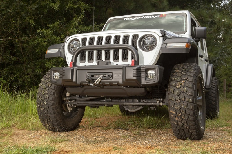 Rugged Ridge Spartacus Front Bumper Overrider Jeep Wrangler JL/JT