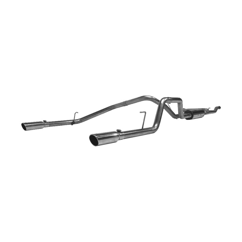 MBRP Nissan Titan 5.6L EC/CC Cat Back Dual Split Rear