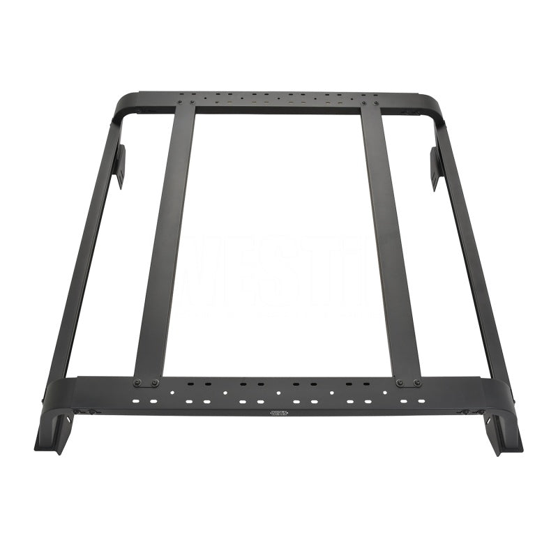 Westin 05+ Toyota Tacoma 6ft Bed Overland Cargo Rack - Textured Black