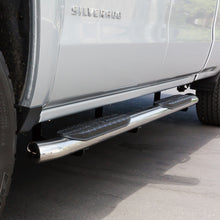 Load image into Gallery viewer, Westin 2014+ Chevy Silverado 1500 Crew Cab PRO TRAXX 5 Oval Nerf Step Bars - SS