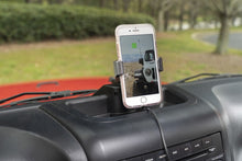 Load image into Gallery viewer, Rugged Ridge Dash Multi-Mount Charging Phone Kit JK