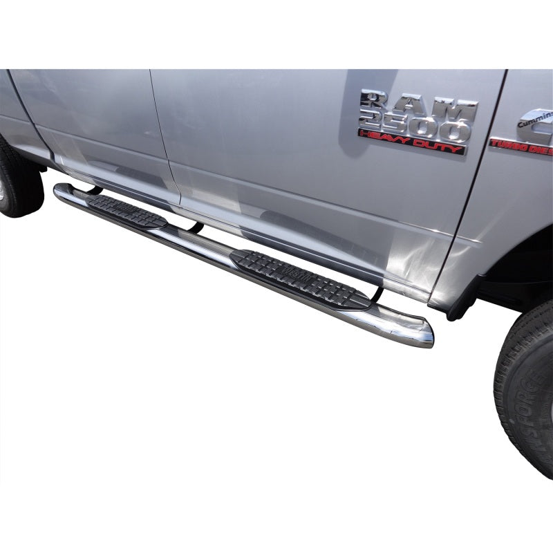 Westin 2009+ Dodge/Ram 1500 Quad Cab PRO TRAXX 5 Oval Nerf Step Bars - SS