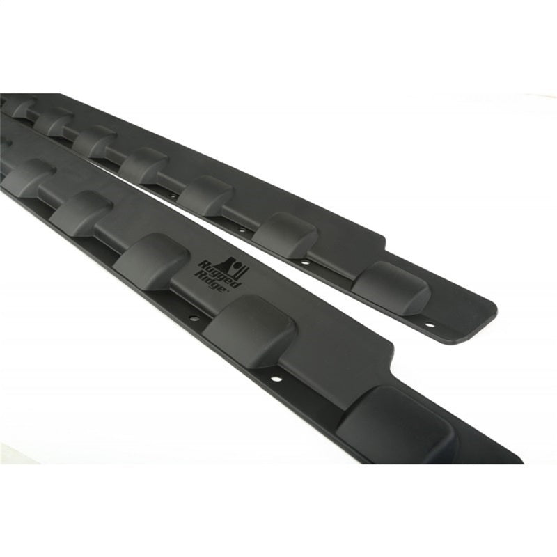 Rugged Ridge Rocker Guard Kit Body Armor 4 Door Jeep Wrangler JK