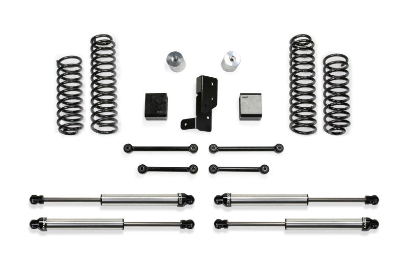 Fabtech 18+ Jeep JL 4-Door 4WD 3in Sport System w/Dl Shks