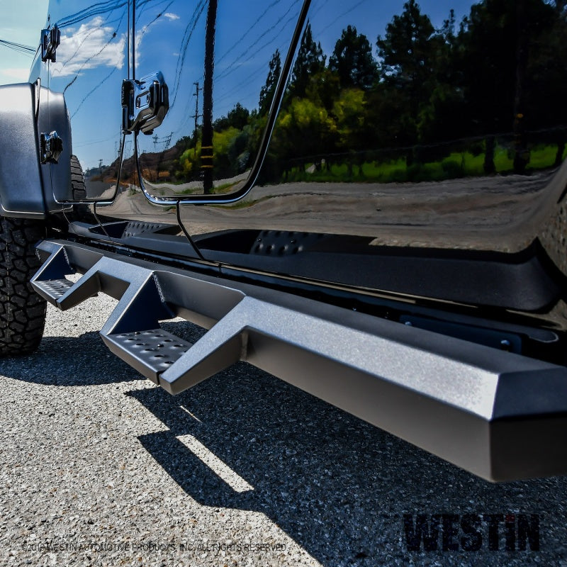 Westin Jeep Gladiator HDX Drop Nerf Step Bars - Textured Black