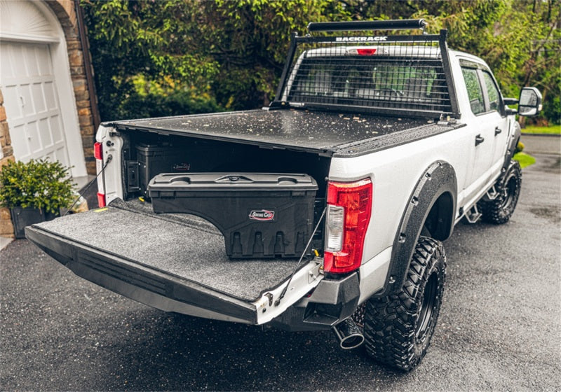 UnderCover Ford F-250/F-350 Passengers Side Swing Case - Black Smooth
